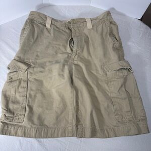 Urban Pipeline Men's Up Cargo Khaki Chino Shorts, Size 32